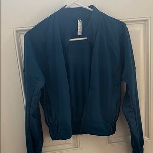 Adidas Teal Full-Zip Jacket